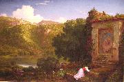 Thomas Cole WLA lacma Thomas Cole Il Penseroso china oil painting artist